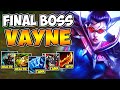 FINAL BOSS VAYNE HAS 5000 HP AND TANKS YOUR WHOLE TEAM WHILE KILLING YOU