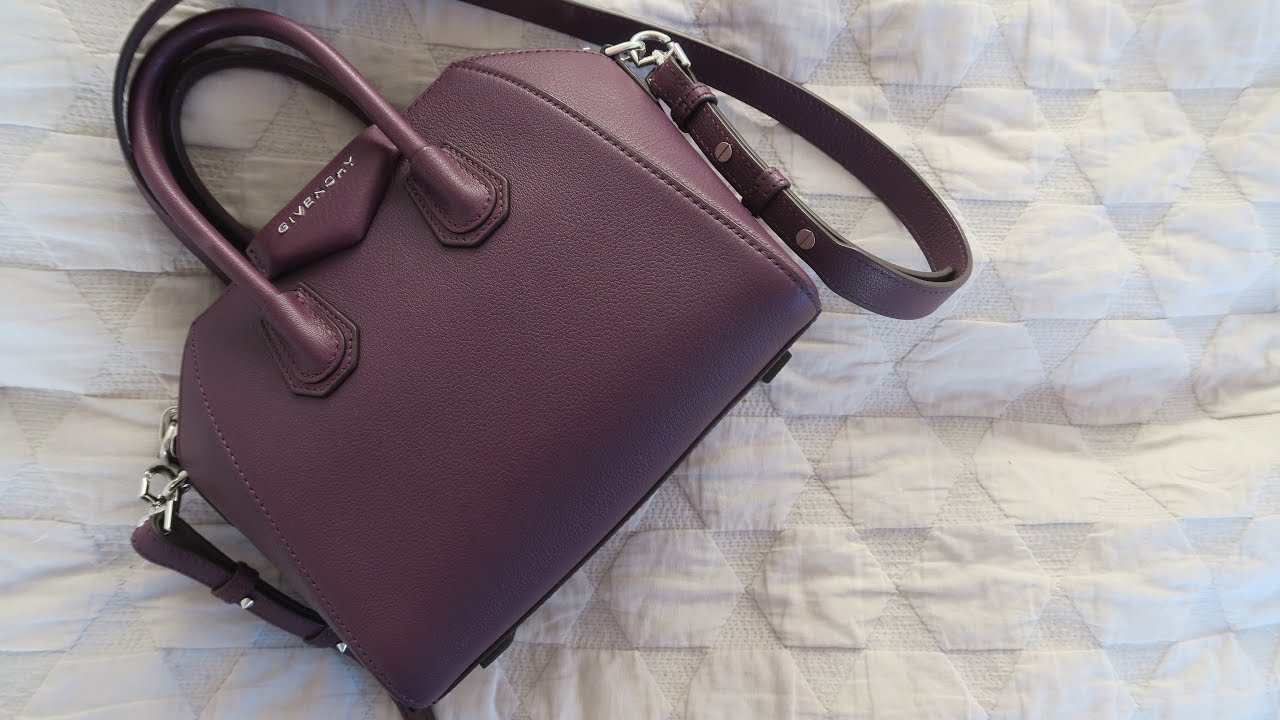 burgundy givenchy antigona