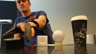 SEM Glove grasping stability test