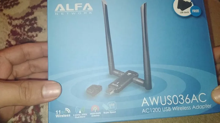 UNBOXING ALFA NETWORK AWUS036AC