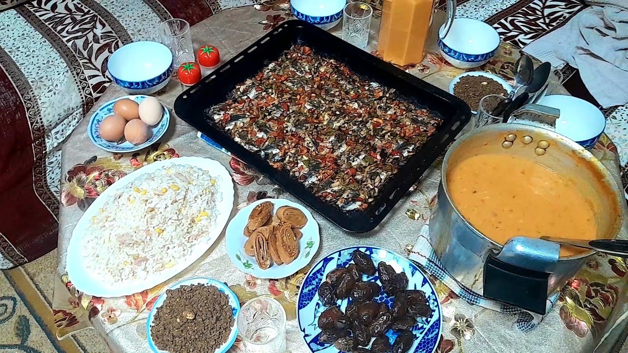 عصير الجزر و لاطة السردين🐟 اليوم الخامس من الشهر الكريم🌙🇲🇦