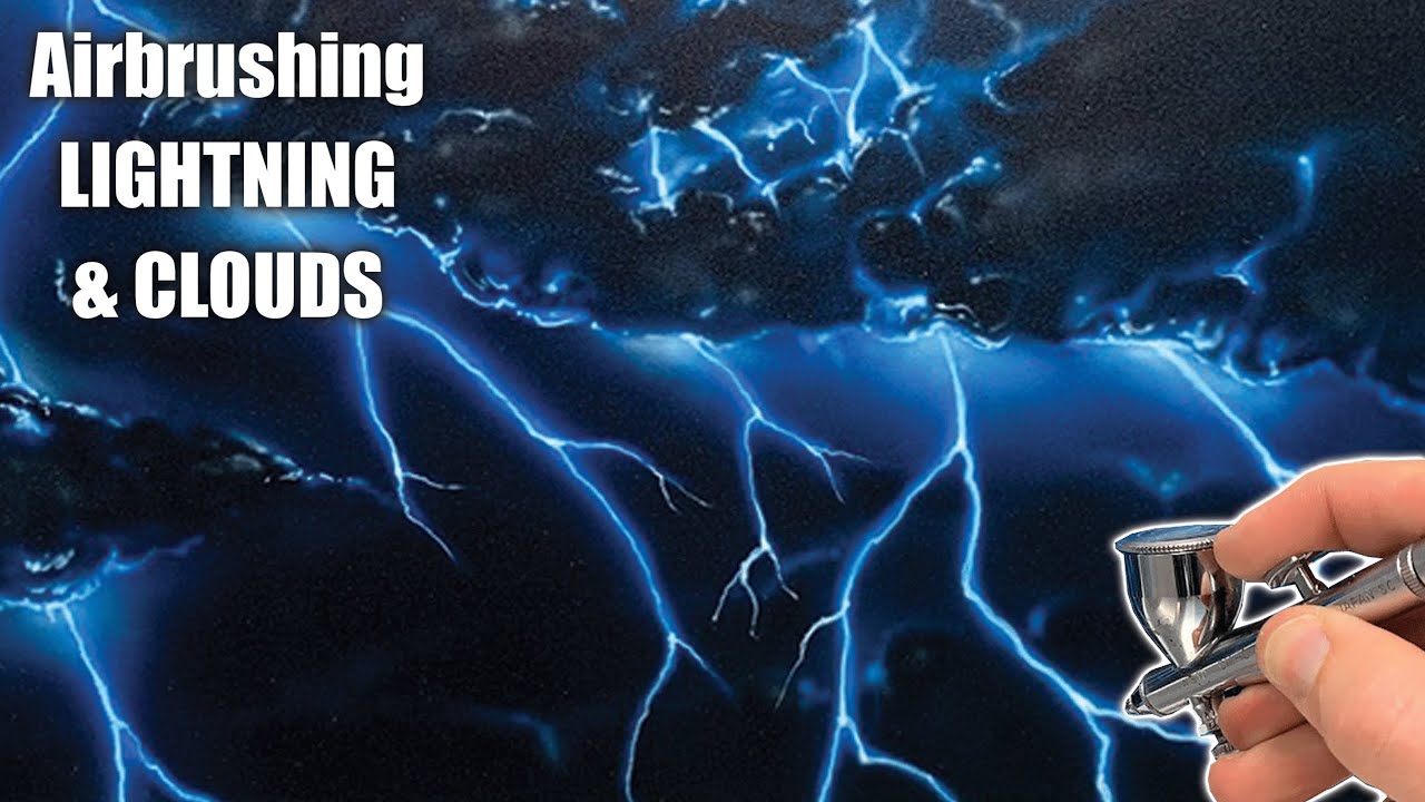 Learn How to Airbrush Lightning & Clouds. YouTube