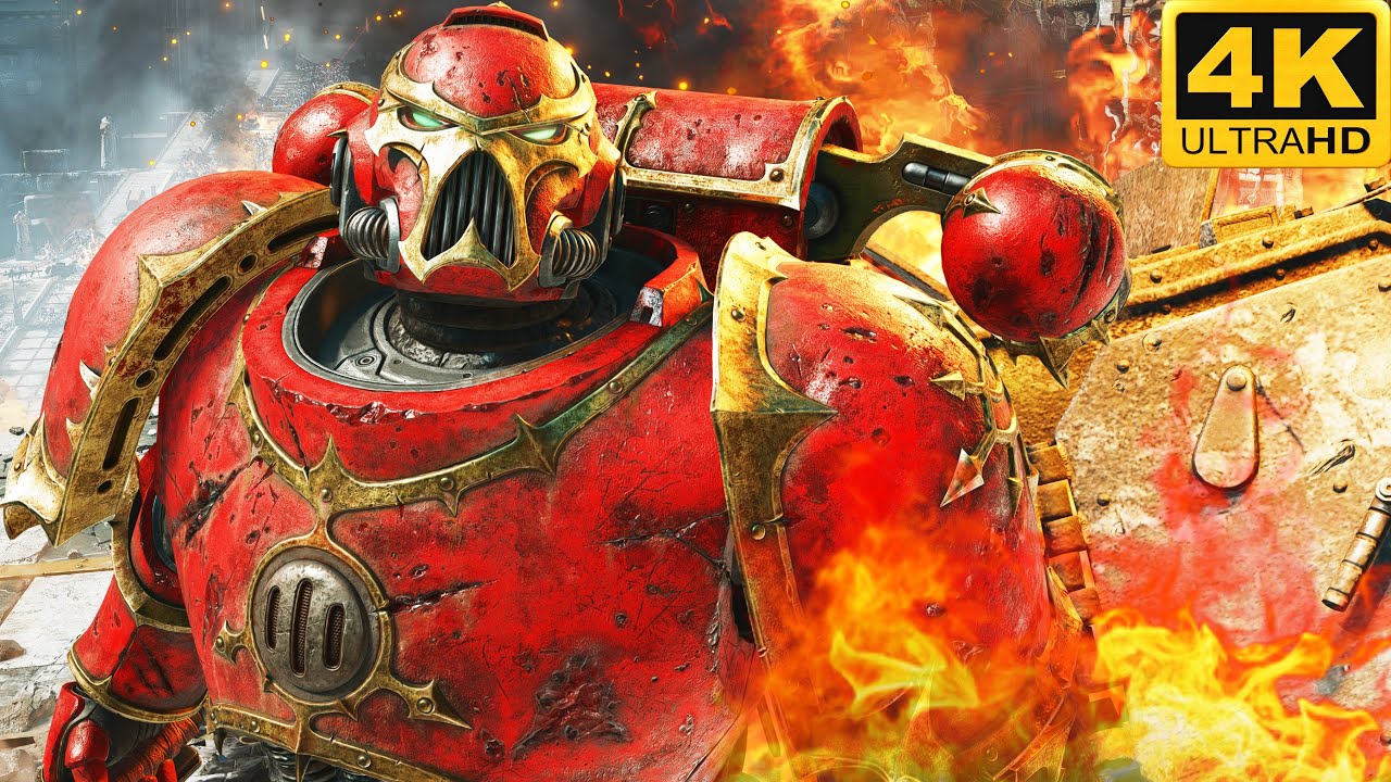 CHAOS SPACE MARINES vs TYRANIDS - Warhammer 40k: Space Marine 2 (4K ...