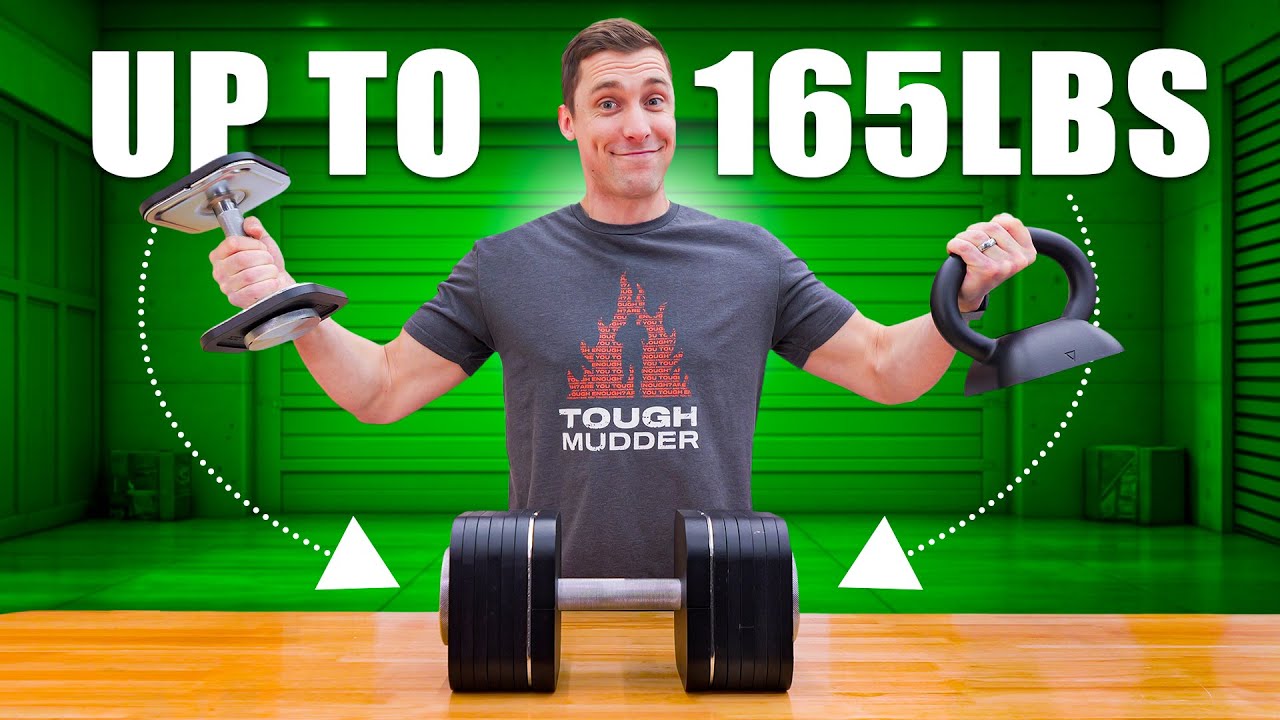 Ударопрочные гантели Ironmaster Quick Lock с пожизненной гарантией: обзор регулируемых гантелей I...