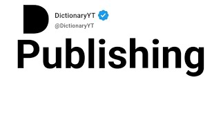 Publishing Synonyms | Thesaurus | Similar Words 