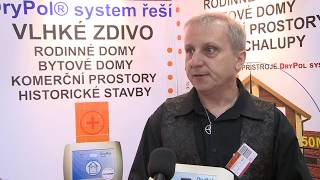 Elektrofyzika: The DryPol system - insulating damp masonry http://www.elektrofyzika.cz The prestigious International Building Trade Fair Brno 2017 took place at the Brno Trade Fair Grounds in