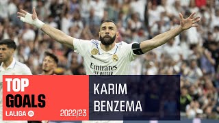 TOP GOALS Karim Benzema LaLiga 2022/2023