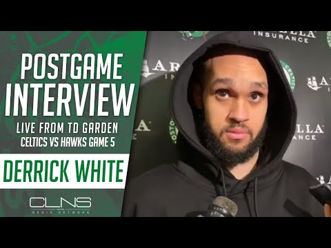 Derrick White REACTS to Celtics Loss: Trae Young Made Tough Shot | Postgame Interview