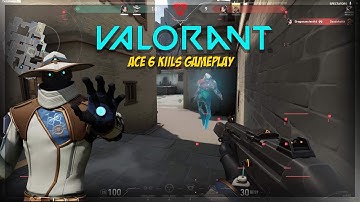 1v5 6 KILLS ACE Cypher  - Valorant Highlights