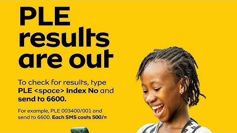 How To Check Your 2024 PLE Results Online or via SMS!