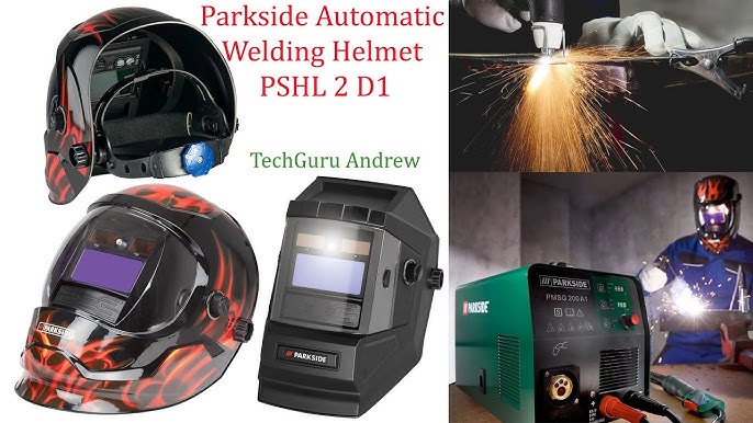 PARKSIDE PERFORMANCE PSHP 1 A1 YouTube - ] Welding Helmet [ Automatic