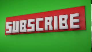 Footage 3D, subscribe youtube #1\ Футаж 3D, подписка youtube #1