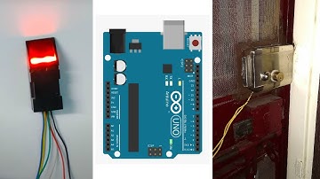 Fingerprint door lock using Arduino