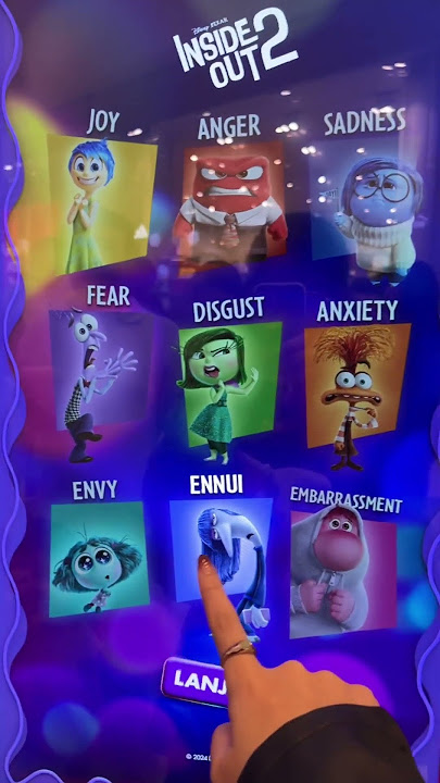 POV: Playing with Inside Out 2 Installation🔵🔴🟡🟢🟣 #insideout #disney #pixar #sadness #anxiety