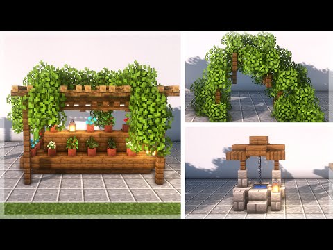 Minecraft: 30 Garden Build Ideas and Hacks