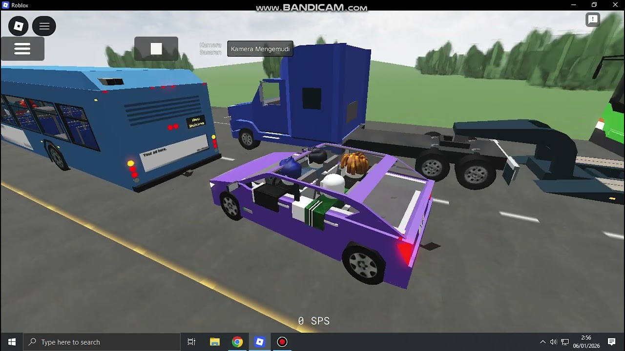 Roblox [Car Crash Studio]:Crash Bus And Truck