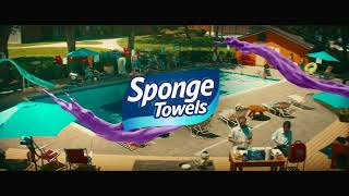 Sponge Towels Commercial - Nothing Absorbs Like It