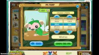animal jam weird and epic monkey pets