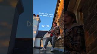 Rooftop Guitar Vibes Day 3 #music #cover #smallartist #untilifoundyou #stephensanchez