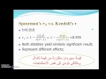 SPSS v.23 : Lesson 44 Kendall’s Tau coefficient معامل اتفاق كندال تاو للرتب