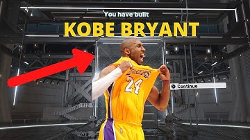 Kobe Bryant build + BEST Face Creation (2k20)