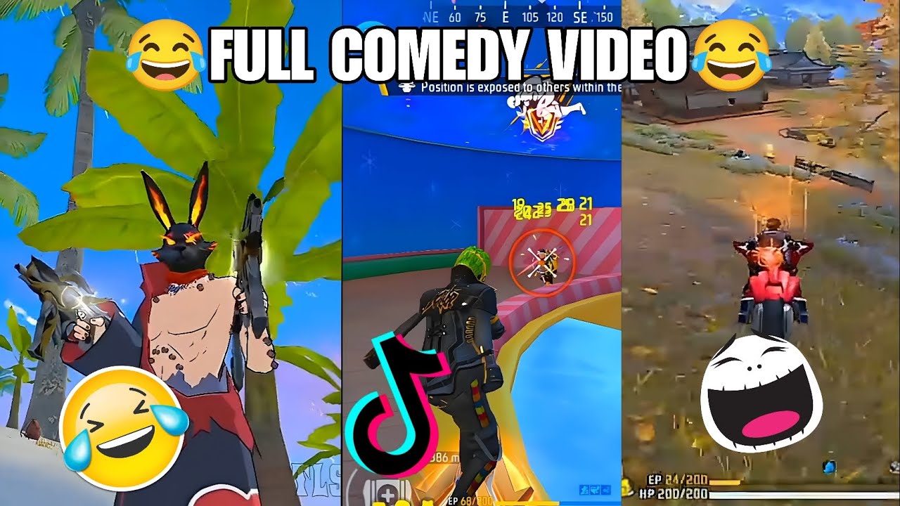 Best free fire funny comedy video 😂 tiktok shots edits 🥵🥶 tiktok shorts ...