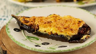 Greek-Style Stuffed Eggplant: Melitzanes Paputsakia (Updated)