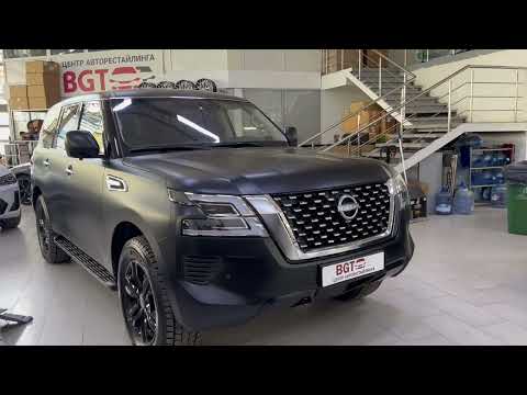 Nissan Patrol - защита от осколков, тюнинг салона, сидения от БМВ