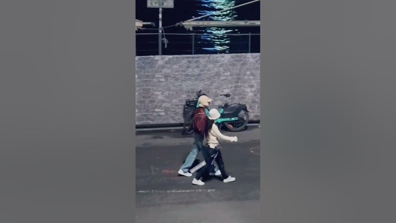 Taehyung y Jennie caminando juntos en París?? YouTube