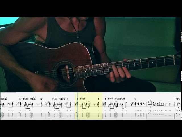 Vaya Con Dios - Hah Ney Nah. How To Play On Guitar (notes+TAB). Как Играть На Гитаре (ноты+ТАБы).