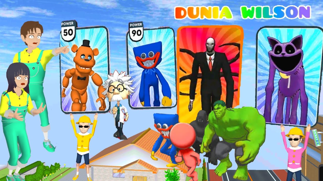 Yuta Mio Main Kartu Monster Mommy Long Leg Huggy Wuggy Godzilla 🥰😍 Main Game Monster Draft