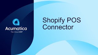 Shopify POS Connector