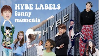 HYBE Labels funny moments || bighit labels (lee hyun, zico, nuest, bts, svt, gfriend, txt, enhypen)