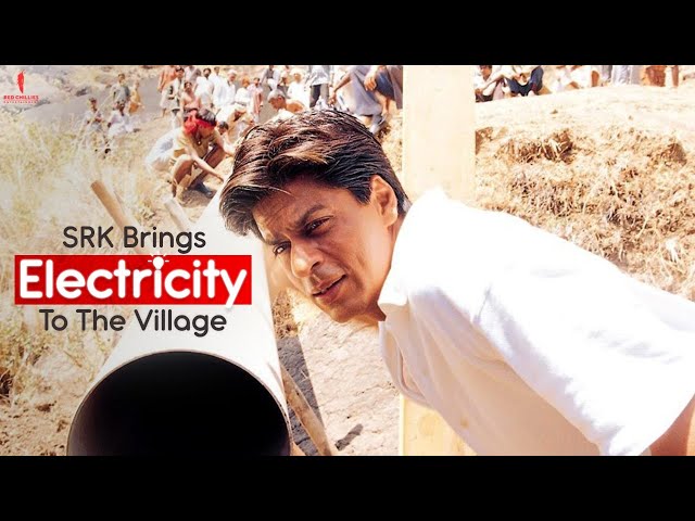 Swades - SRK brings electricity to the village | Movie Scene | Shah Rukh Khan, Gayatri Joshi class=