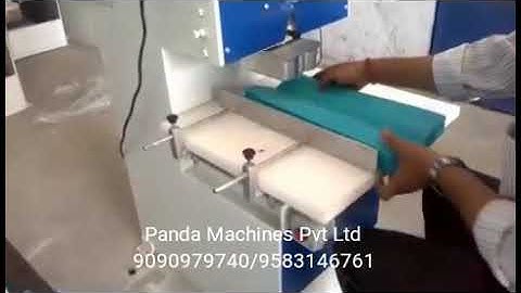Non Woven Bag W-Cut, U-Cut, D-Cut Punching Machine 9583146761/9090979740