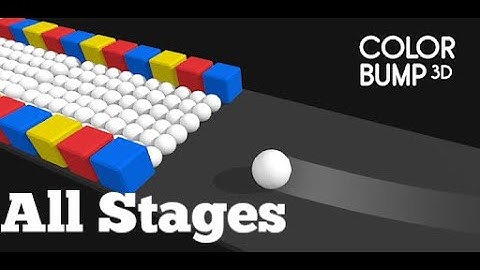 Color Bump 3D All Stages Levels