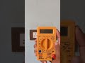 "How to Test Anything with a Multimeter – Super Easy" ⚡ #shorts