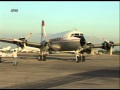 Florida Air transport DC-4 landing at OPF