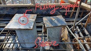 Box Opening and Pipe sleeve Service Actual site installation