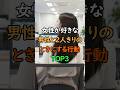 女性が好きな男性と2人きりのときにする行動TOP3