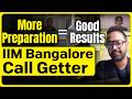 IIM Bangalore Call getters Advice | Daily Preparation Plan for CAT 2026
