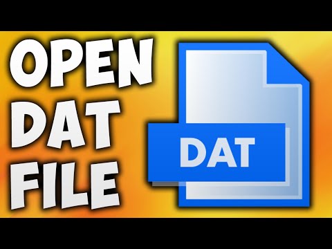   How To Open DAT File In Excel Open DAT File In Microsoft Excel