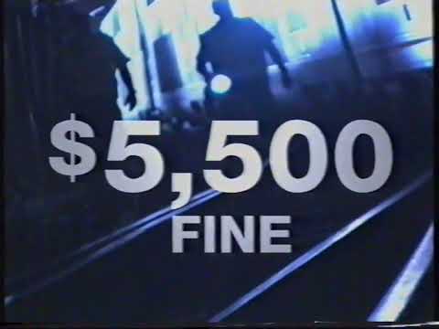 CityRail/NSW Police (Railway Trespassing) - 2001 Australian TV Commercial