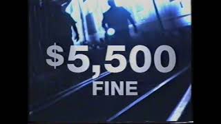 CityRail/NSW Police (Railway Trespassing) - 2001 Australian TV Commercial
