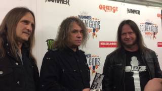 EXODUS at Golden Gods Awards 2017