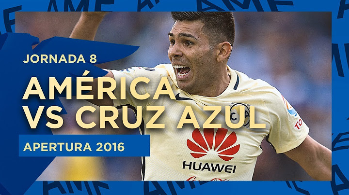 Cruz Azul 3 vs 4 América - Jornada 8 | Apertura 2016