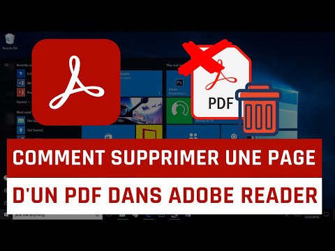 Comment supprimer une page d’un PDF dans Adobe Reader