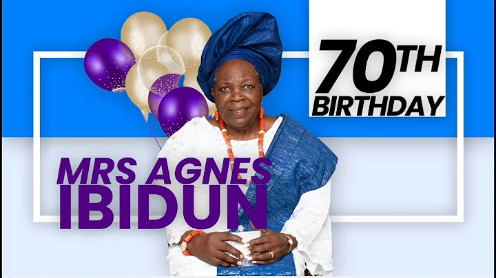 70TH BIRTHDAY OF MRS AGNES IBIDUN PART 2