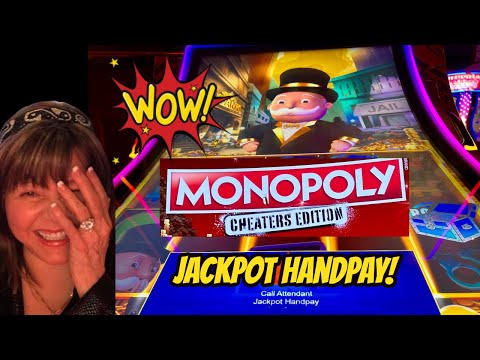 Woo Hoo! Mr Monopoly Cheated For A Jackpot Handpay!