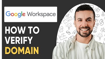 How To Verify Domain in Google Workspace  - 2025  (For Beginners)